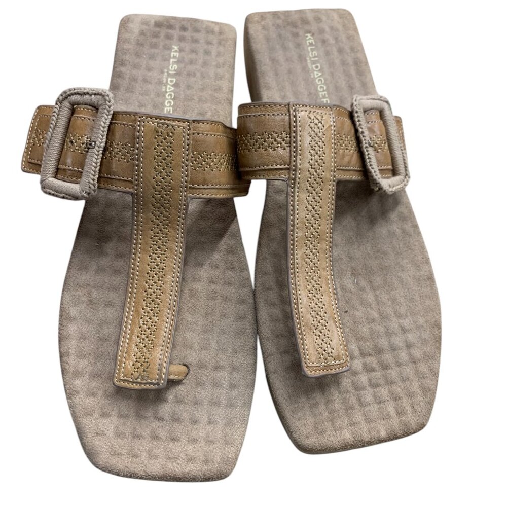 Swag Platform Flip Flop‎ KELSI DAGGER BROOKLYN size 9.5